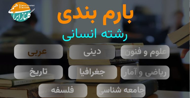بارم بندی عربی دوازدهم انسانی